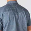 Camisa de cuadros de manguitos cortos de corte holgado Montana Bozeman para hombre