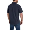 Camisa de manguitos cortos de chambray Force Sun Defender™ para hombre, corte holgado - Camisas con protección solar