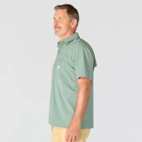 Camisa de manguitos cortos de corte holgado Force Sun Defender™ para hombre – Camisas con protección solar