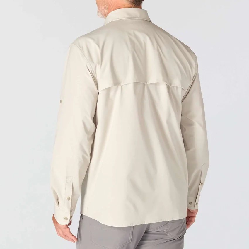 Camisa de manguitos largos de corte holgado Force Sun Defender™ para hombre - Camisas con protección solar