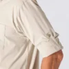 Camisa de manguitos largos de corte holgado Force Sun Defender™ para hombre - Camisas con protección solar