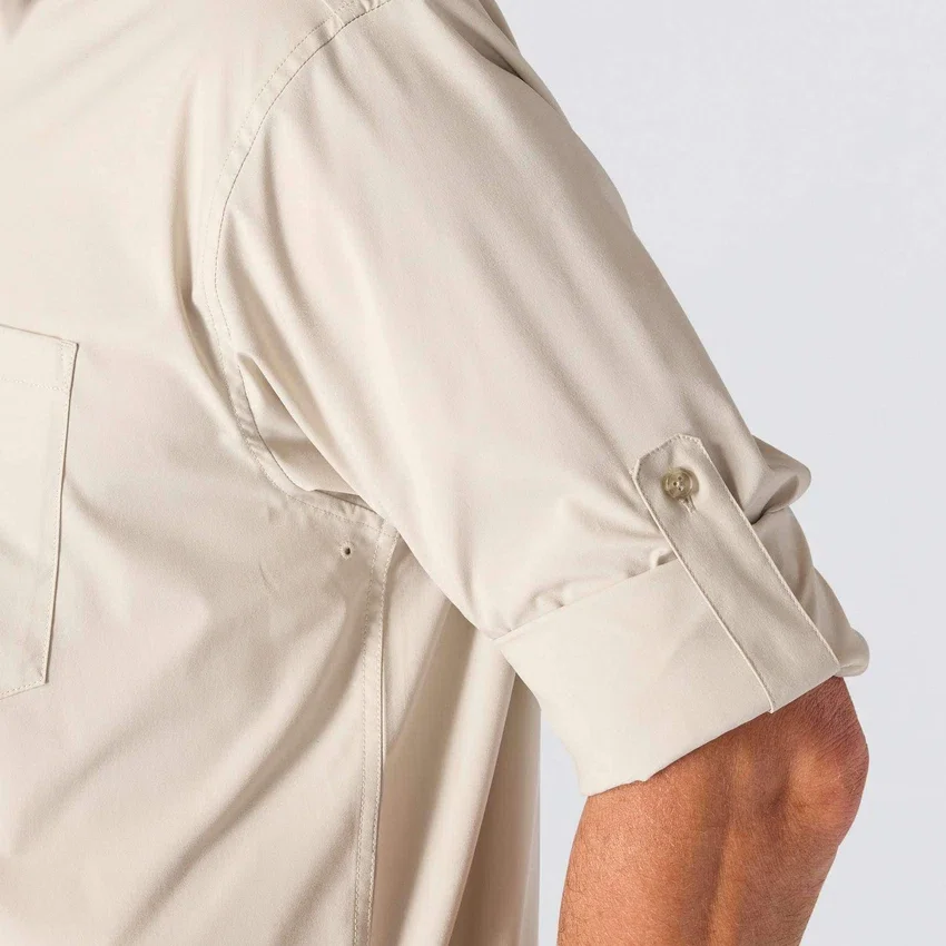 Camisa de manguitos largos de corte holgado Force Sun Defender™ para hombre - Camisas con protección solar