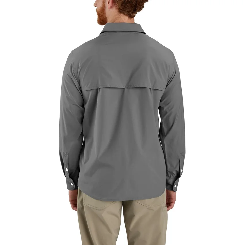 Camisa de manguitos largos de corte holgado Force Sun Defender™ para hombre - Camisas con protección solar