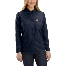 Camisa de manguitos largos Sun Defender™ de corte holgado para mujer de la gama FR Force - Camisas con protección solar