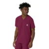 Camisa de trabajo con cuello en V para hombre Force Cross-Flex