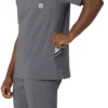 Camisa de trabajo con cuello en V para hombre Force Cross-Flex