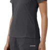Camisa médica de polo de manguitos cortos ligeros Rugged Flex® Rscu para mujer