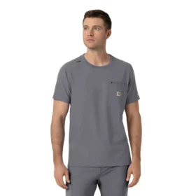 Camisa médica Force Cross-Flex de cuello redondo de partes de arriba