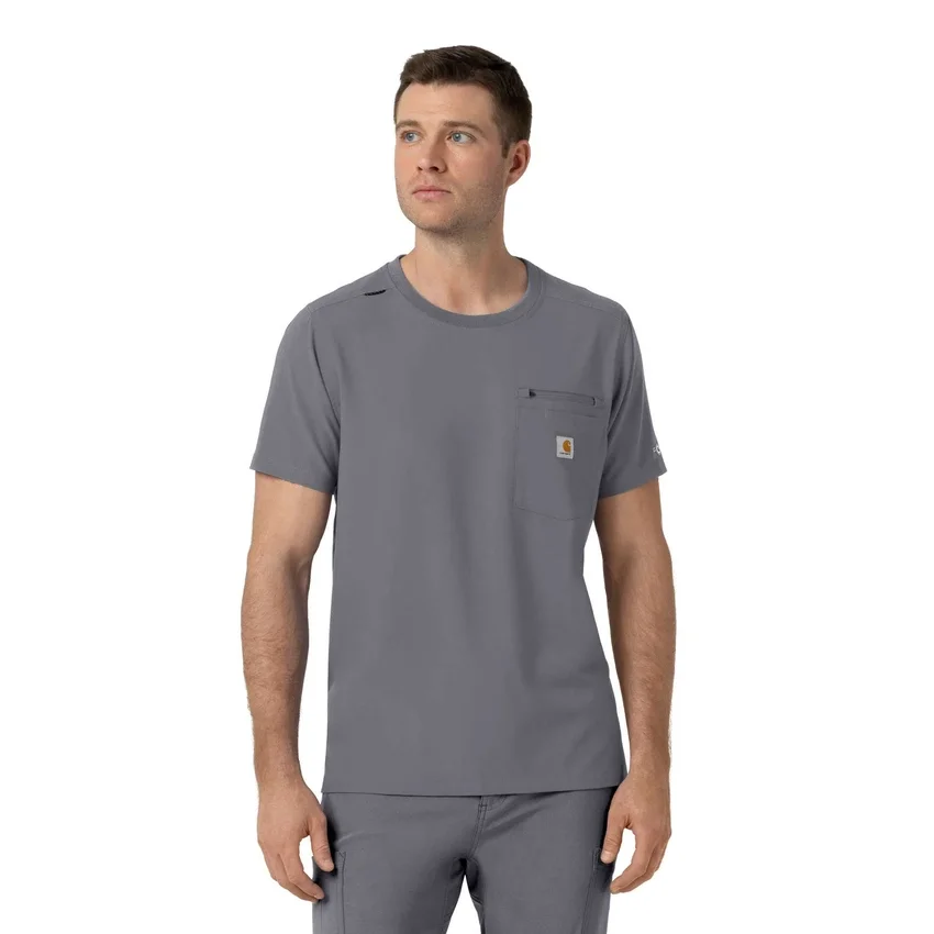 Camisa médica Force Cross-Flex de cuello redondo de partes de arriba
