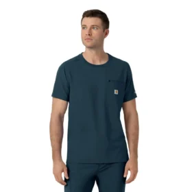 Camisa médica Force Cross-Flex de cuello redondo de partes de arriba