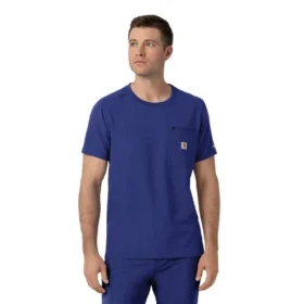 Camisa médica Force Cross-Flex de cuello redondo de partes de arriba