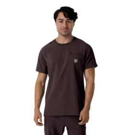 Camisa médica Force Cross-Flex de cuello redondo de partes de arriba