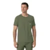 Camisa médica Force Cross-Flex de cuello redondo de partes de arriba