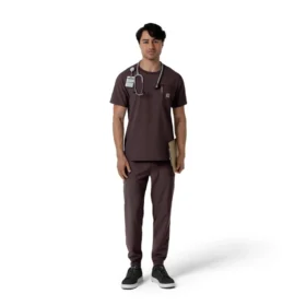 Camisa médica Force Cross-Flex de cuello redondo de partes de arriba