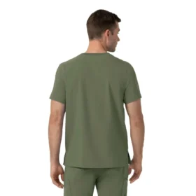 Camisa médica Force Cross-Flex de cuello redondo de partes de arriba