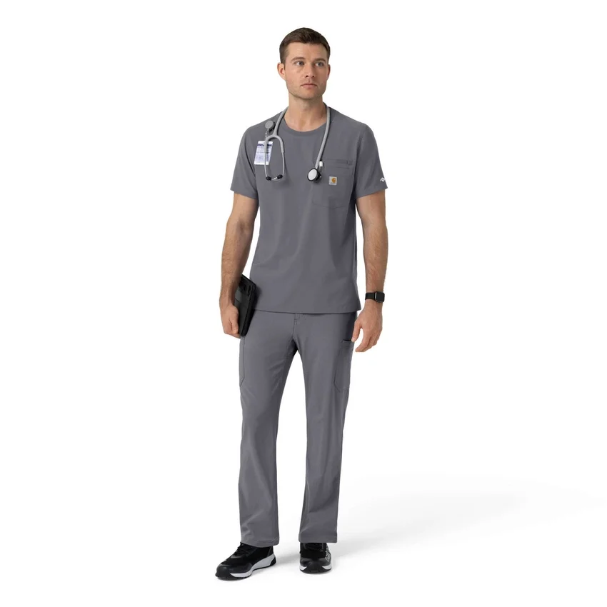Camisa médica Force Cross-Flex de cuello redondo de partes de arriba
