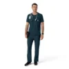 Camisa médica Force Cross-Flex de cuello redondo de partes de arriba