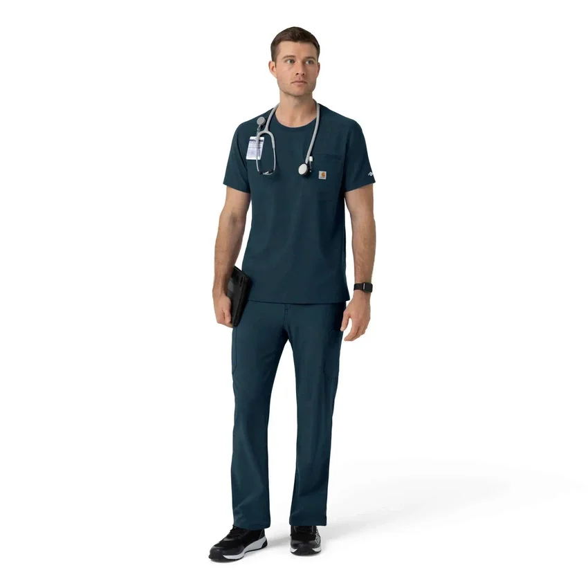 Camisa médica Force Cross-Flex de cuello redondo de partes de arriba