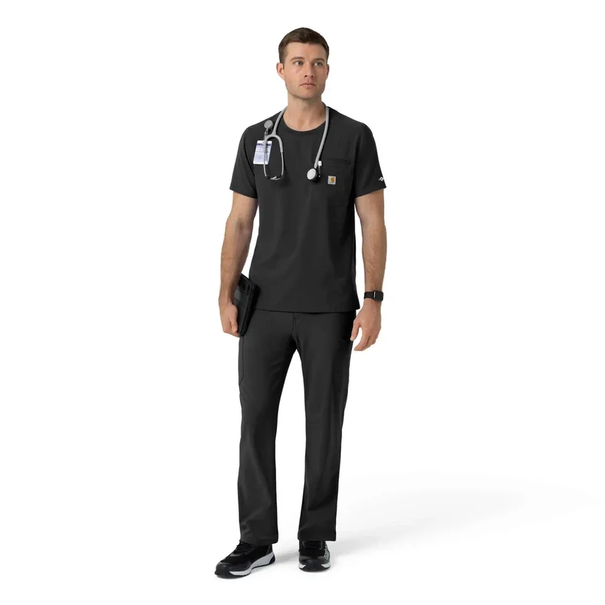 Camisa médica Force Cross-Flex de cuello redondo de partes de arriba