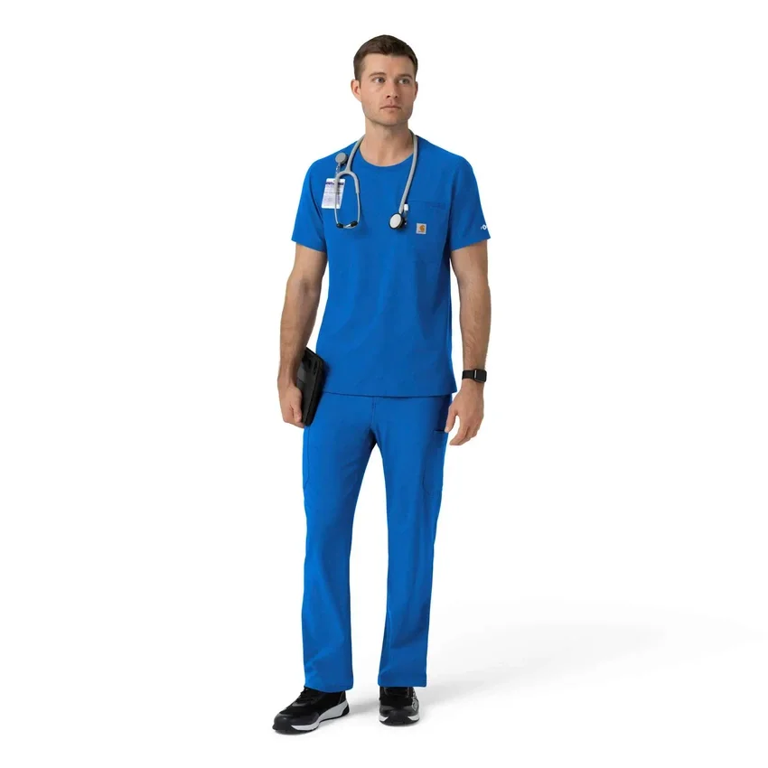 Camisa médica Force Cross-Flex de cuello redondo de partes de arriba