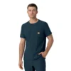 Camisa médica Force Cross-Flex de cuello redondo de partes de arriba