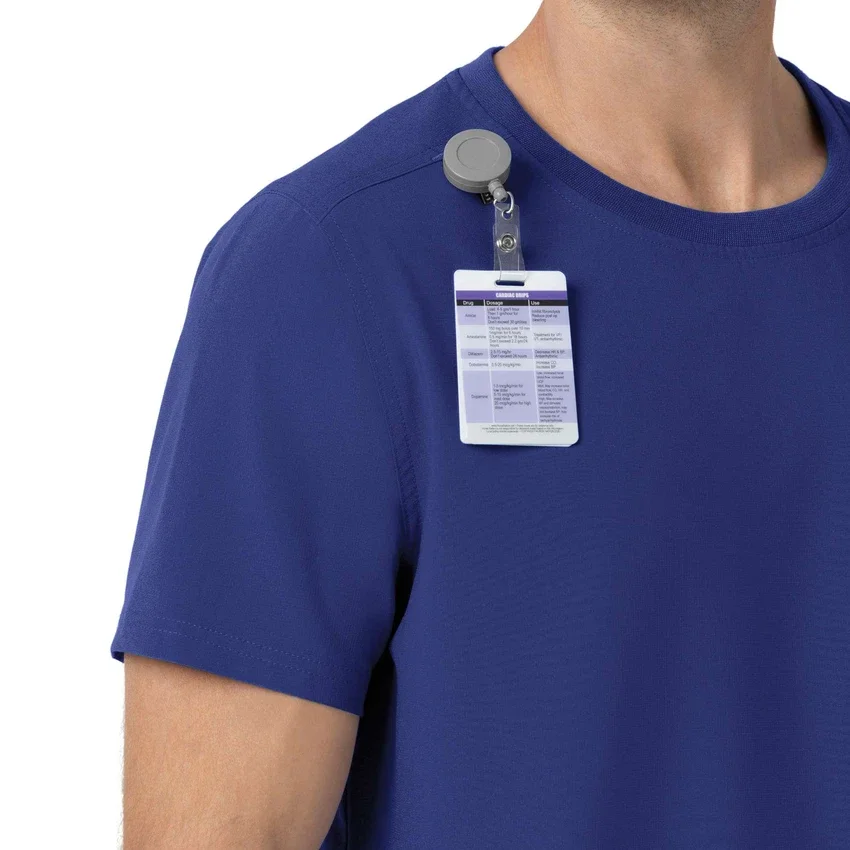 Camisa médica Force Cross-Flex de cuello redondo de partes de arriba