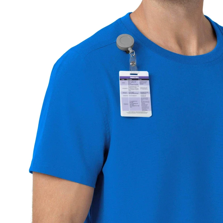 Camisa médica Force Cross-Flex de cuello redondo de partes de arriba