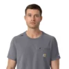 Camisa médica Force Cross-Flex de cuello redondo de partes de arriba