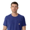 Camisa médica Force Cross-Flex de cuello redondo de partes de arriba