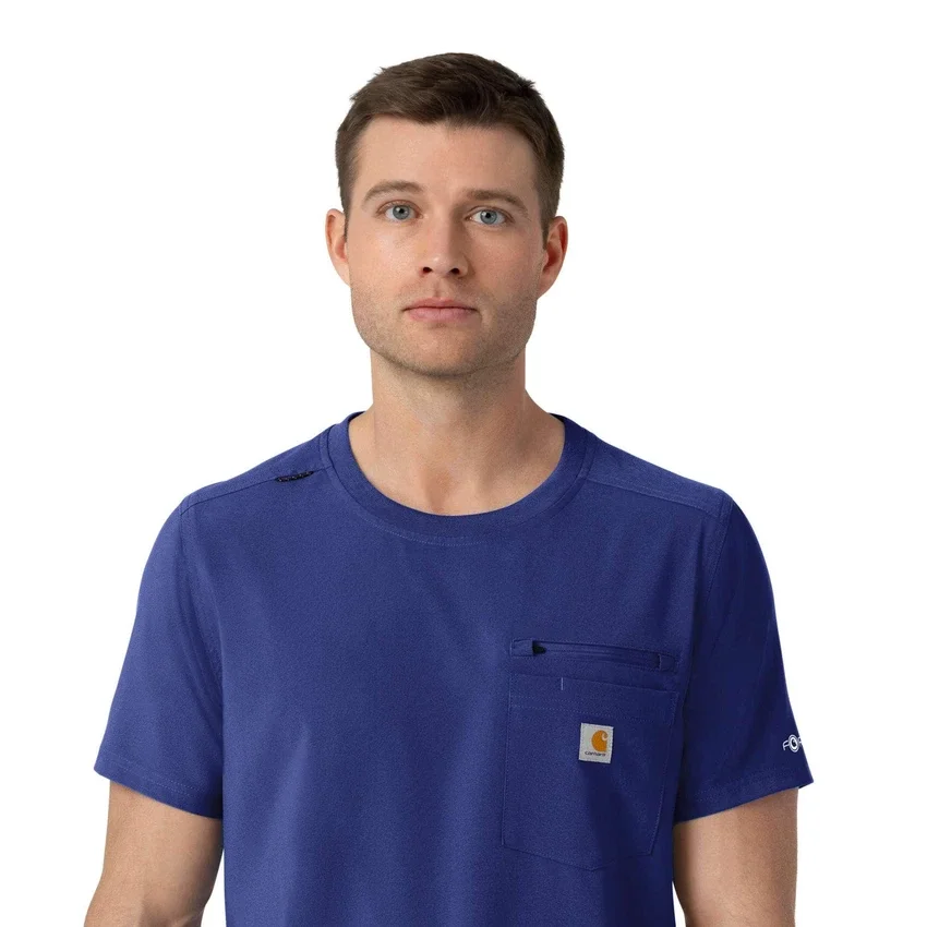 Camisa médica Force Cross-Flex de cuello redondo de partes de arriba