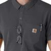 Camisa médica tipo polo de manguitos cortos ligera Rugged Flex® Rscu