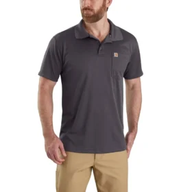 Camisas de hombre Force de corte holgado con bolsillo