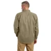 Camisas de manguitos largos de sarga de corte holgado para hombre