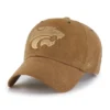 Camiseta de entrenamiento teñida de los Kansas State Wildcats '47 Gorras Clean Up