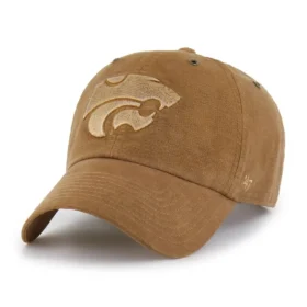 Camiseta de entrenamiento teñida de los Kansas State Wildcats '47 Gorras Clean Up