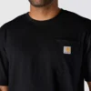 Camiseta de hombre Dearborn de corte holgado, tejido grueso y con bolsillos