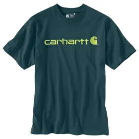 Camiseta de hombre Dearborn de corte holgado y tejido grueso con logotipo