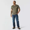 Camiseta de hombre Force de corte holgado con bolsillos y tecnología de absorción de la humedad