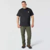 Camiseta de hombre Force de corte holgado con bolsillos y tecnología de absorción de la humedad