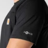Camiseta de hombre Force de corte holgado con bolsillos y tecnología de absorción de la humedad