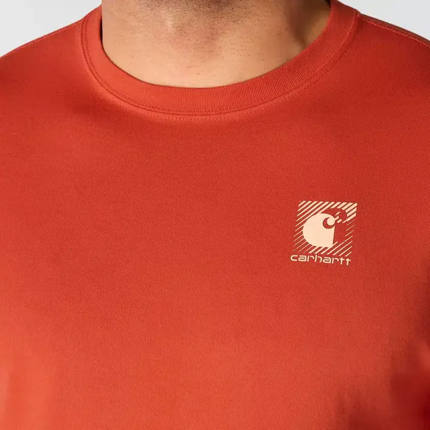 Camiseta de hombre «Force» transpirable, que absorbe la humedad y con logotipo