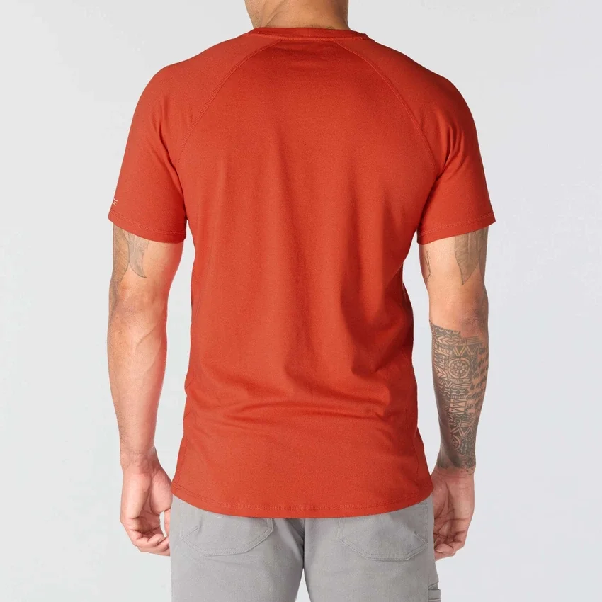 Camiseta de hombre «Force» transpirable, que absorbe la humedad y con logotipo