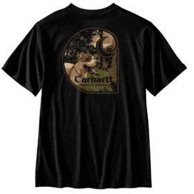 Camiseta de hombre Irvine de corte holgado con diseño de perro