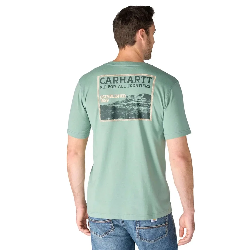 Camiseta de hombre Irvine de corte holgado con diseño «Frontiers»