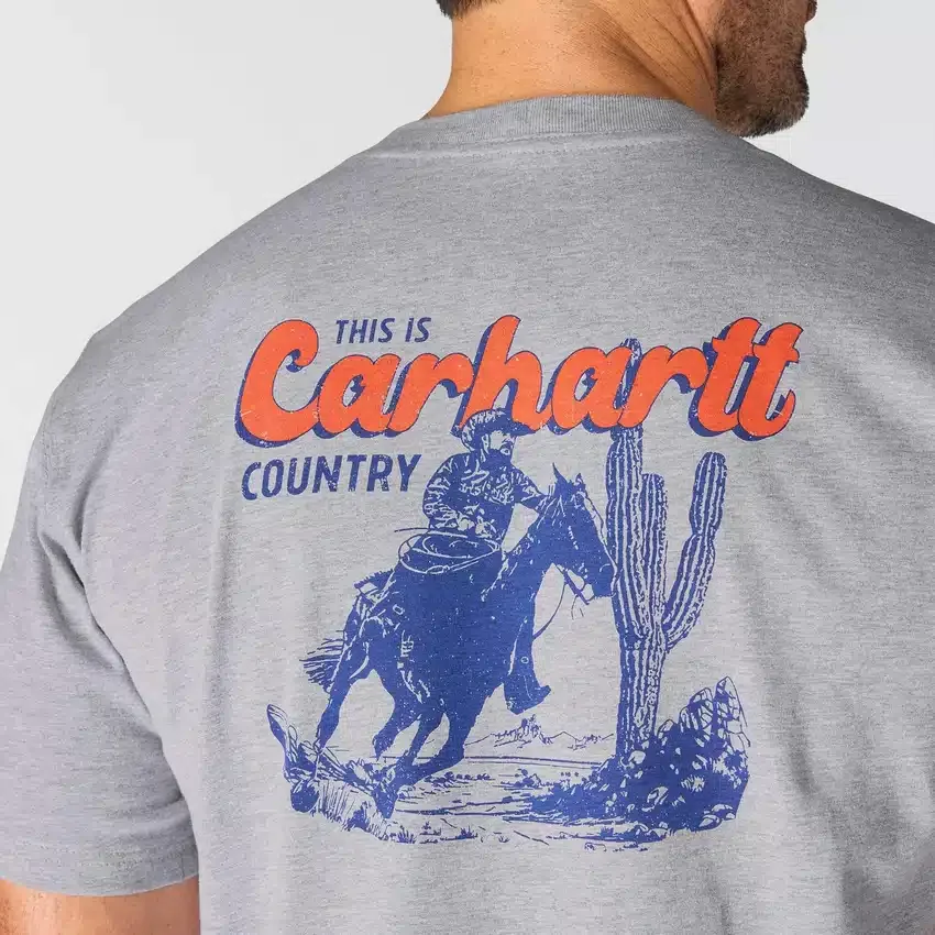 Camiseta de hombre Irvine de corte holgado con estampado de caballo