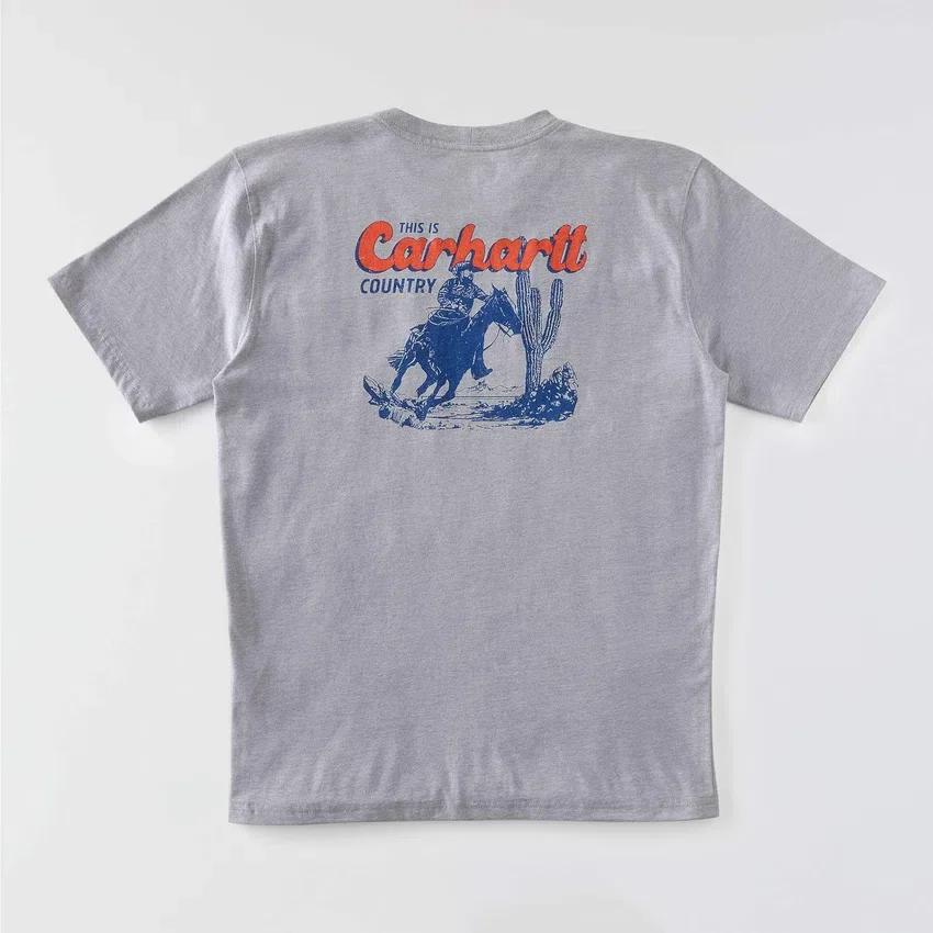 Camiseta de hombre Irvine de corte holgado con estampado de caballo