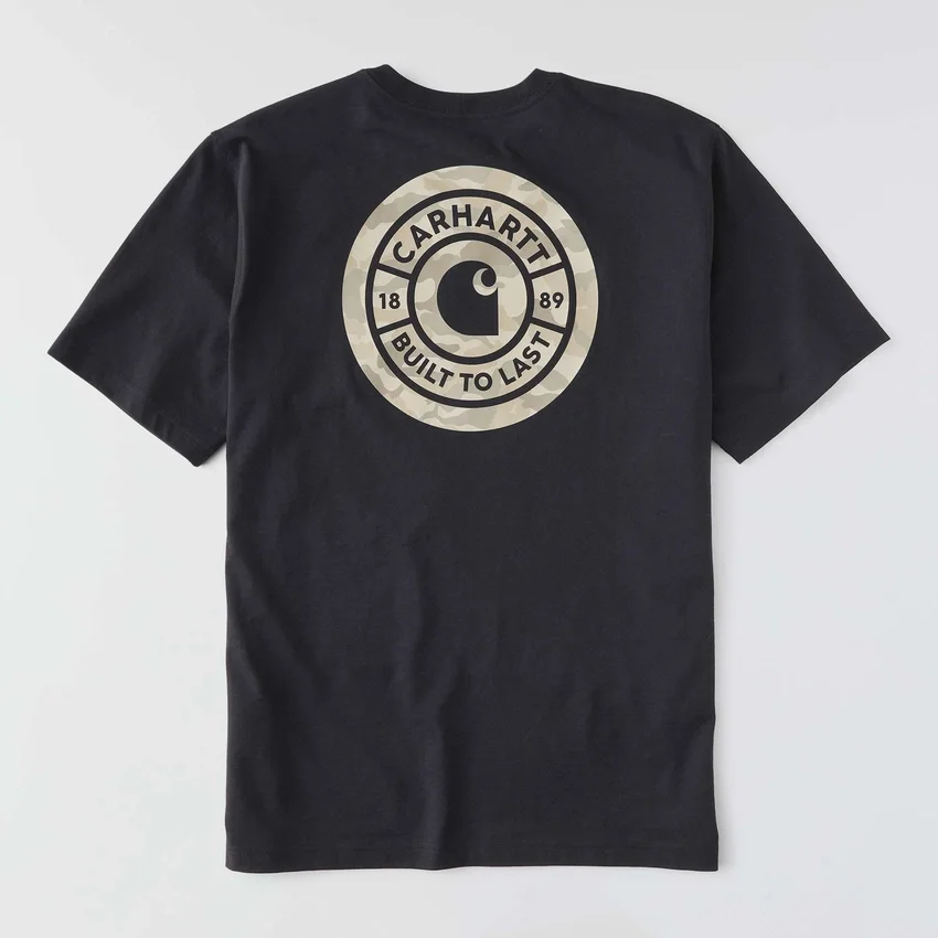 Camiseta de hombre Irvine de corte holgado con estampado de camuflaje