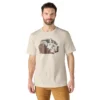 Camiseta de hombre Irvine de corte holgado con estampado «Mud»