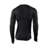 Camiseta de jerséu de cuello redondo Force, capa base elástica de peso pesado