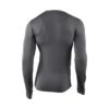 Camiseta de jerséu de cuello redondo Force, capa base elástica de peso pesado